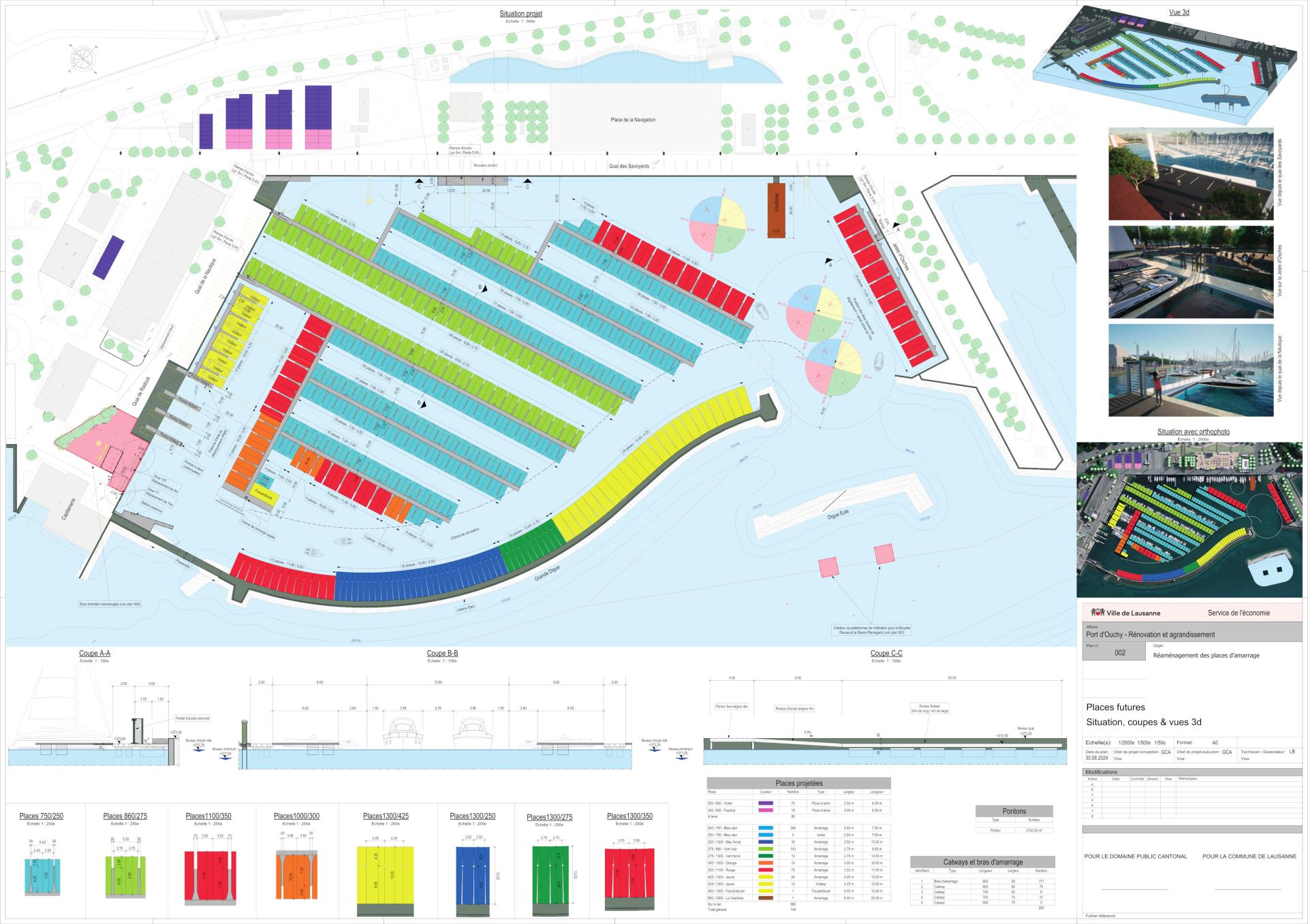 Projet port ouchy Mise Enquête