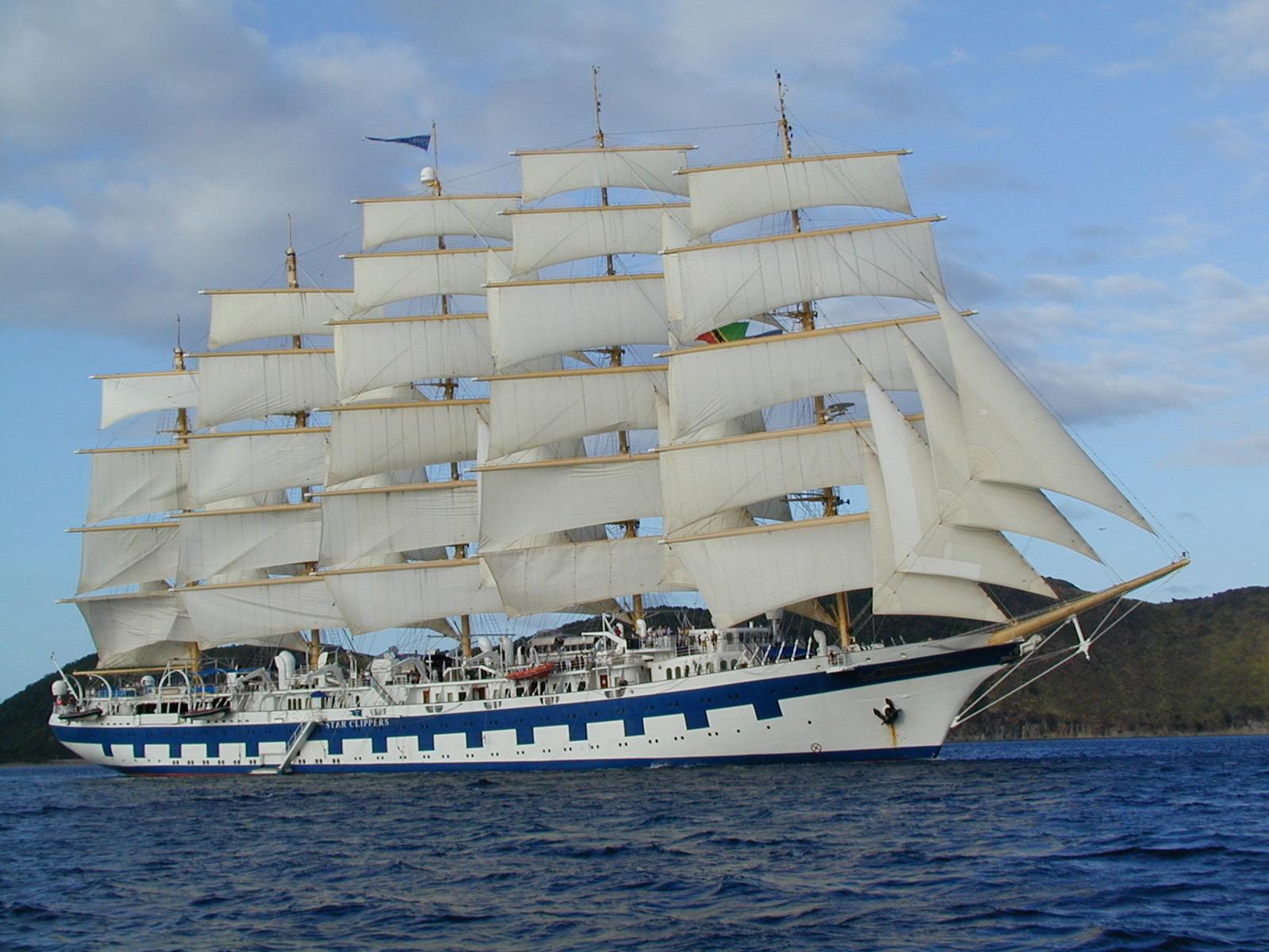 Royal clipper voiles carrees